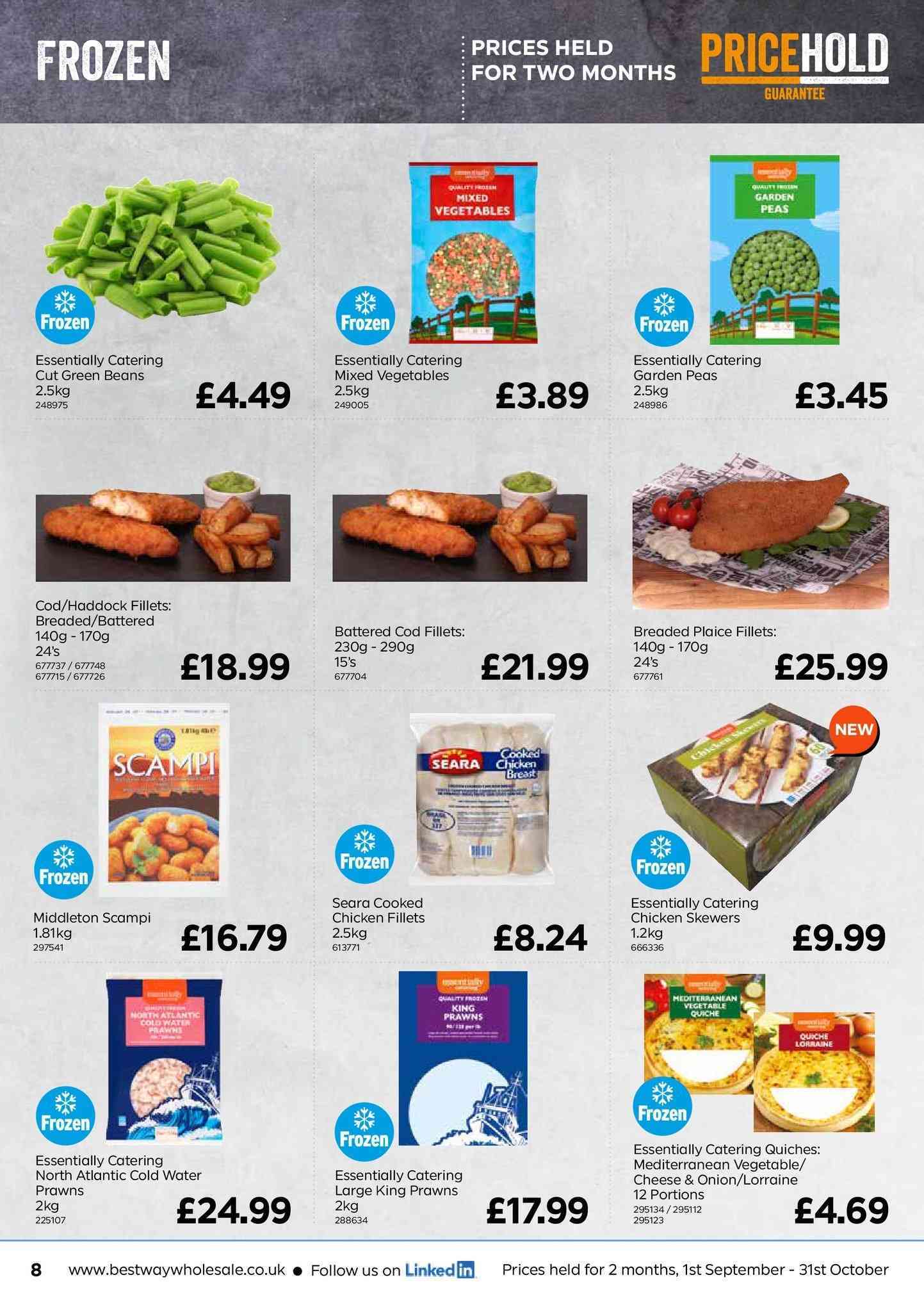 Vegetables offers: prices in-store, catalogues and store opening times